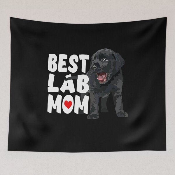 Item preview, Best Lab Mom Black Labrador Puppy designed and sold by Just-Arts-4U.