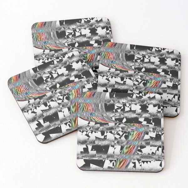 Item preview, Abstract Digital Distortion Glitch - Geometric Monochrome Artwork designed and sold by MAMA.art.Rio <Marsailhe_Milward>.