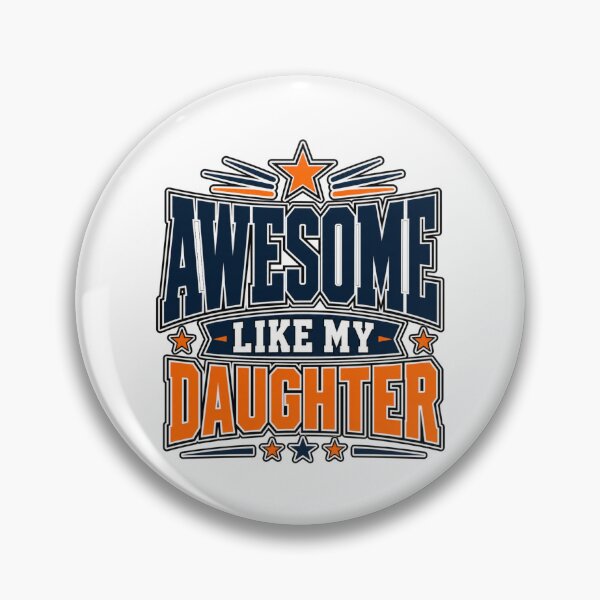 Item preview, Awesome Like My Daughter Shirt Funny Men Dad Fathers Day designed and sold by WeirdlyMild.