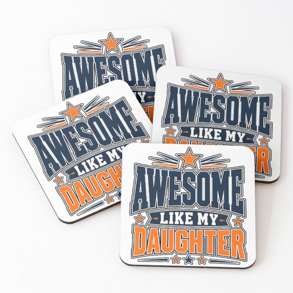 Item preview, Awesome Like My Daughter Shirt Funny Men Dad Fathers Day designed and sold by WeirdlyMild.