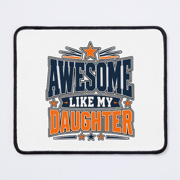 Item preview, Awesome Like My Daughter Shirt Funny Men Dad Fathers Day designed and sold by WeirdlyMild.