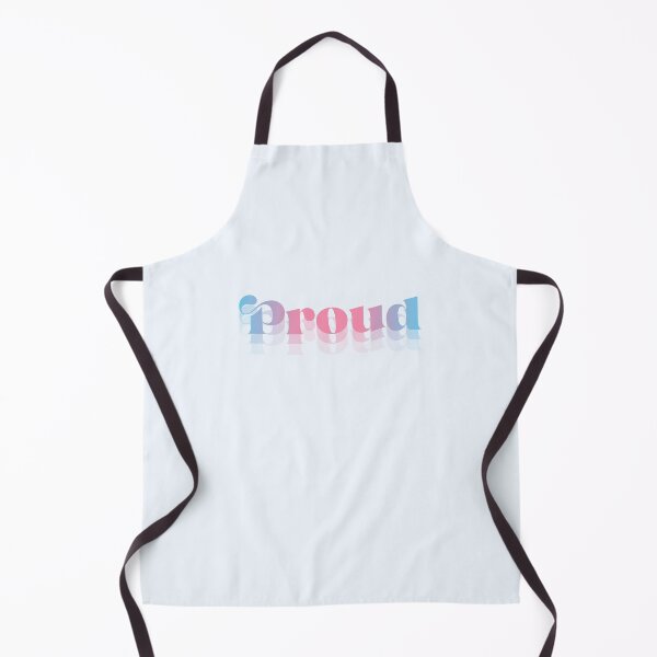 Item preview, Proud trans flag colours typography art | trans pride designed and sold by QuillPrints.