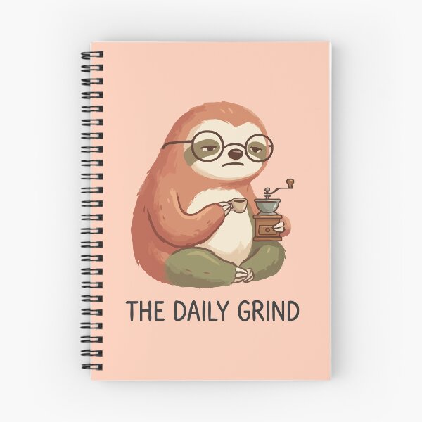 Item preview, The Daily Grind Sloth Coffee Hand Grinder designed and sold by Amir Faysal.