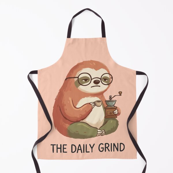 Item preview, The Daily Grind Sloth Coffee Hand Grinder designed and sold by Amir Faysal.