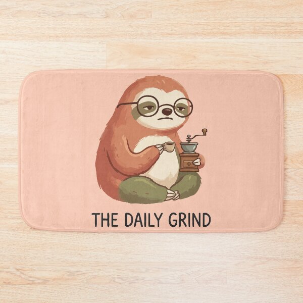 Item preview, The Daily Grind Sloth Coffee Hand Grinder designed and sold by Amir Faysal.