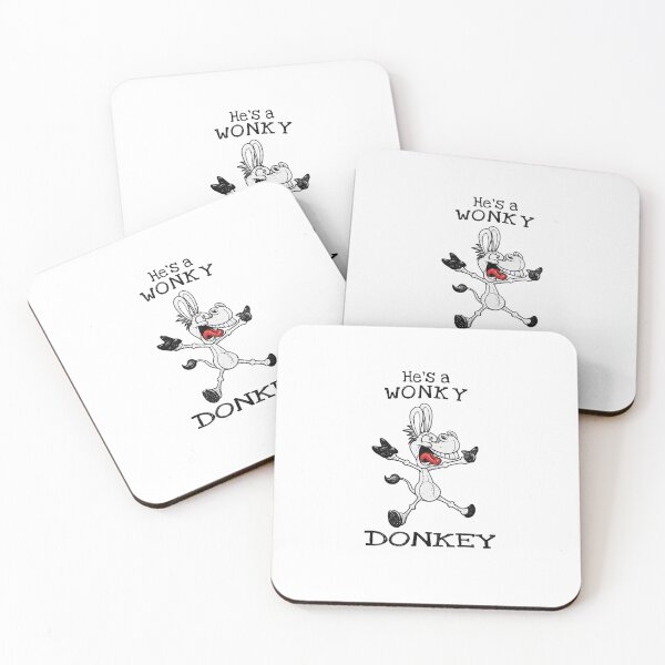 Item preview, Funny Crazy Wonky Donkey Cartoon  designed and sold by jhgjykuo.