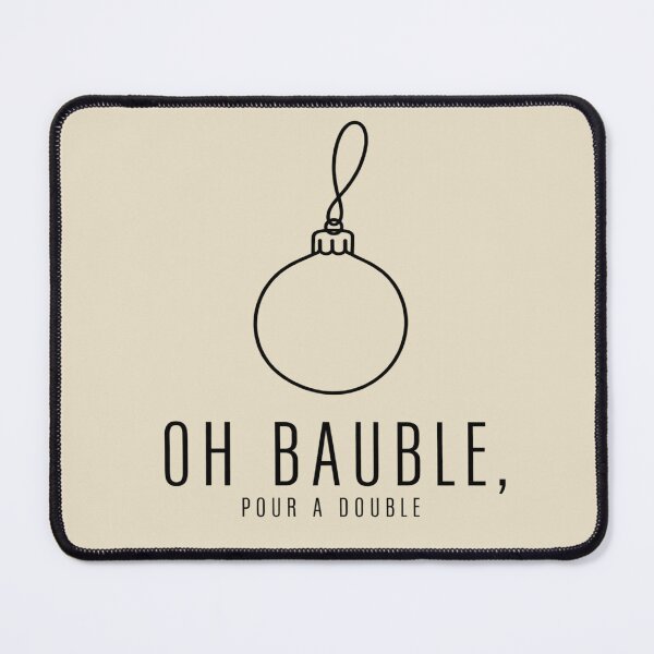 Item preview, Funny Christmas Bauble for Drinkers designed and sold by POD DYNASTY | Original Print On Demand T-Shirt Graphics.