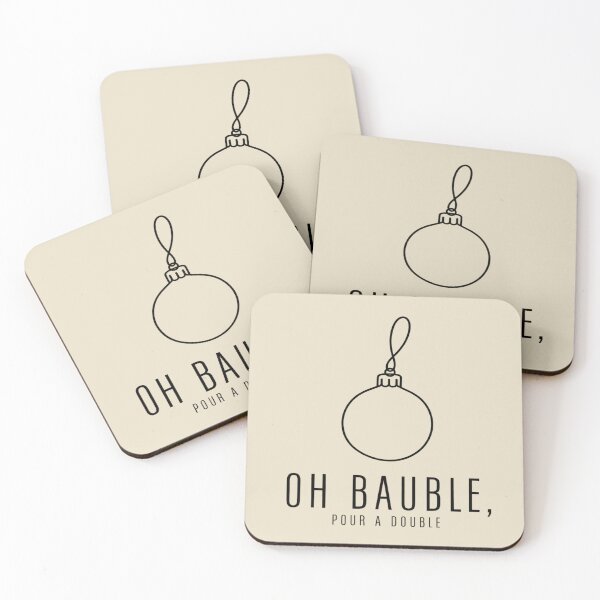 Item preview, Funny Christmas Bauble for Drinkers designed and sold by POD DYNASTY | Original Print On Demand T-Shirt Graphics.