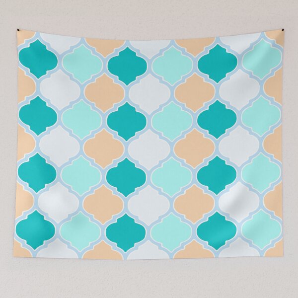 Item preview, Morrocan Tiles - Lighter Colours Two designed and sold by Totaldannation.