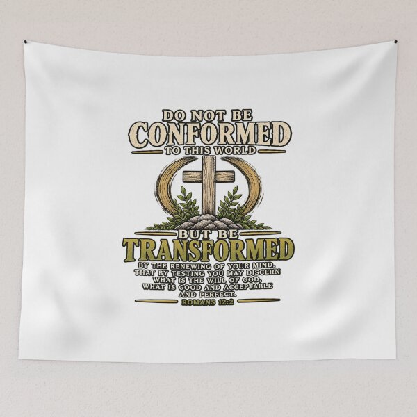 Item preview, Transformed by Faith – Romans 12:2 designed and sold by MJ3in1.