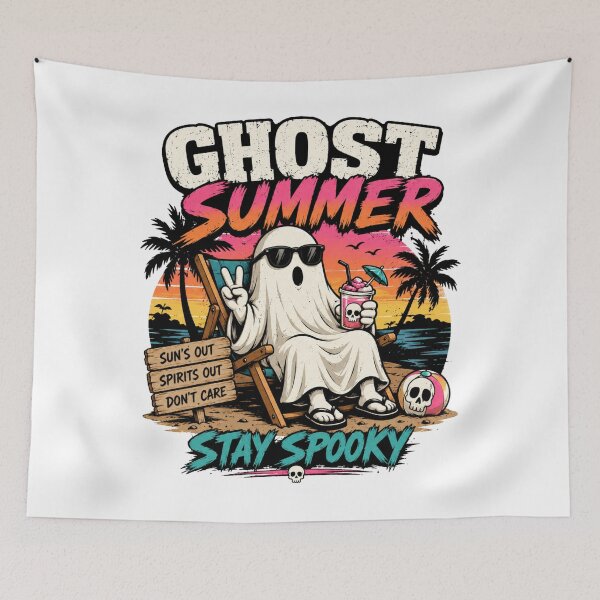 Item preview, Ghost Summer – Stay Spooky designed and sold by Wear Sculpt.