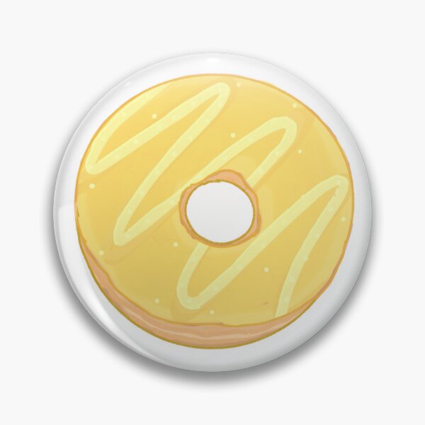 Item preview, Donut Worry (Yellow) designed and sold by Puffcornstudios.