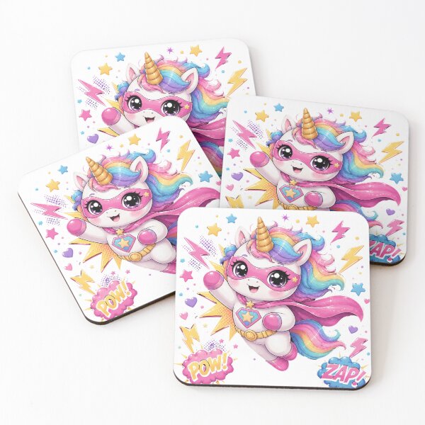 Item preview, Cute Superhero Unicorn designed and sold by MySthore.