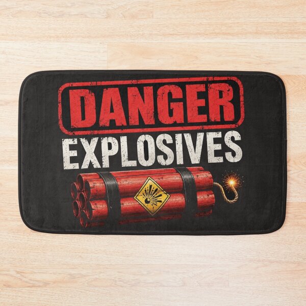 Item preview, Danger Explosives - Funny Sassy Warning Shirt for Women  designed and sold by FunMugsAndMore .