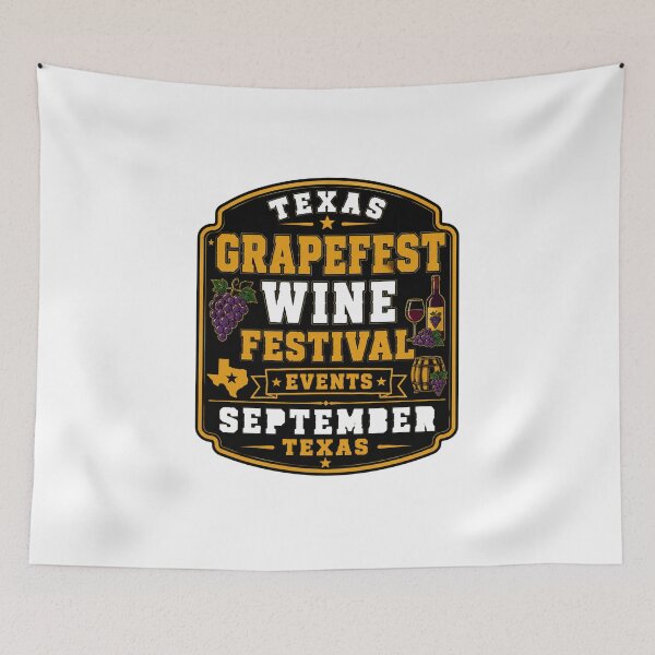 Item preview, GrapeFest Wine Festival Texas Celebration Event Design designed and sold by IRON WINGS /USAF.