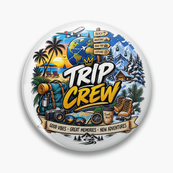 Item preview, Trip Crew – Travel Adventure Shirt designed and sold by WAJIHLZ.