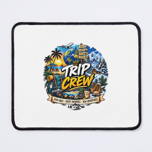 Item preview, Trip Crew – Travel Adventure Shirt designed and sold by WAJIHLZ.