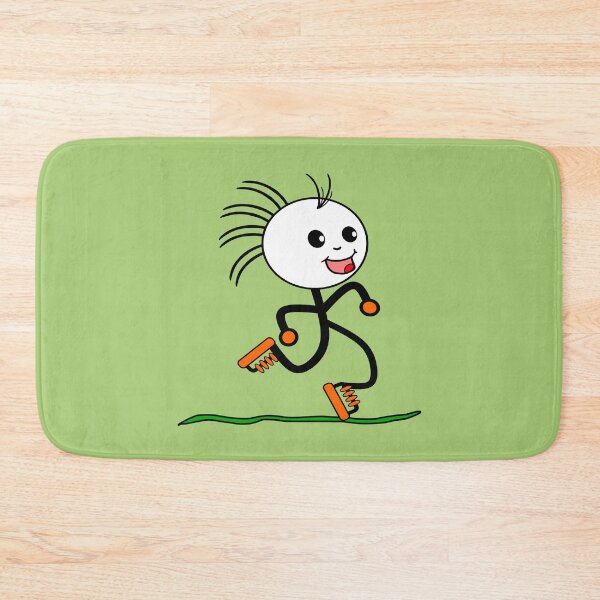 Item preview, Stick figure walking designed and sold by minimalartstory.
