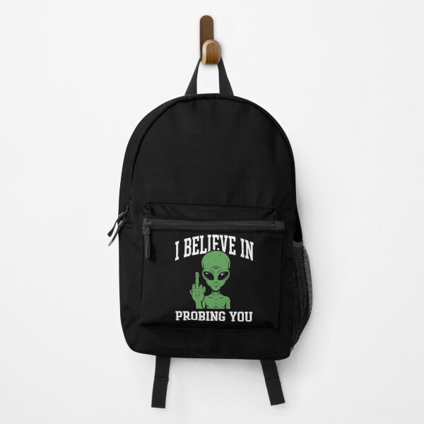 Item preview, I Believe In Probing You Funny Alien Middle Finger designed and sold by Amir Faysal.