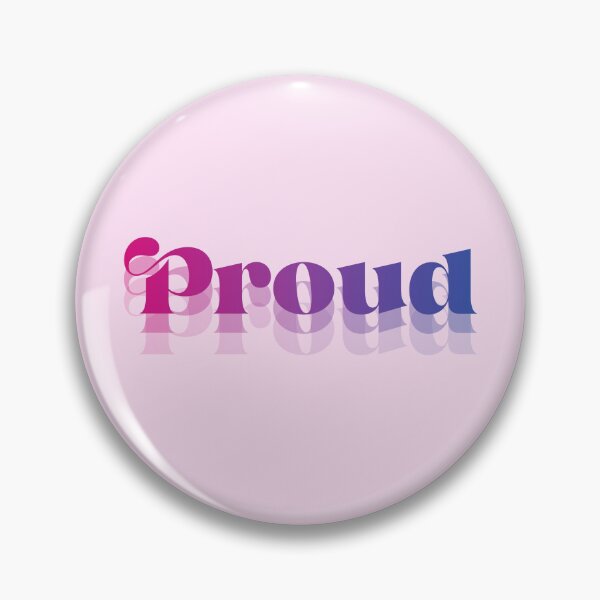 Item preview, Proud bisexual flag colours typography art | bi pride designed and sold by QuillPrints.