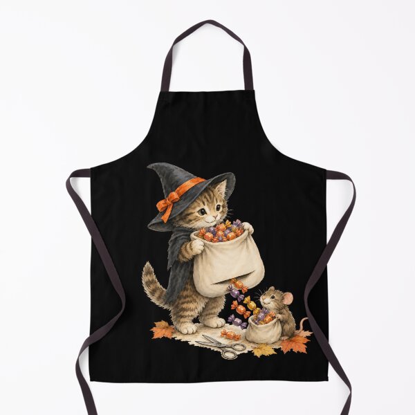 Item preview, Sneaky Mouse and Witch Cat Halloween Sweets designed and sold by Spark & Shadow.