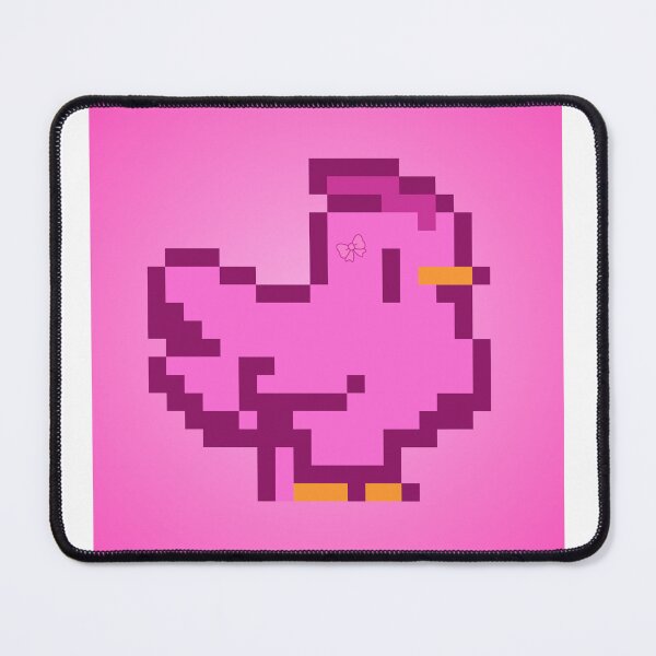 Item preview, Pink Pixelated Chicken - Pixels In Pink Logo designed and sold by Pixels In Pink.
