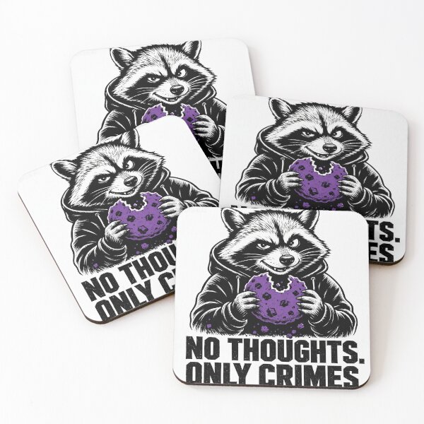 Item preview, No Thoughts, Only Crimes. designed and sold by Lumiere Art.