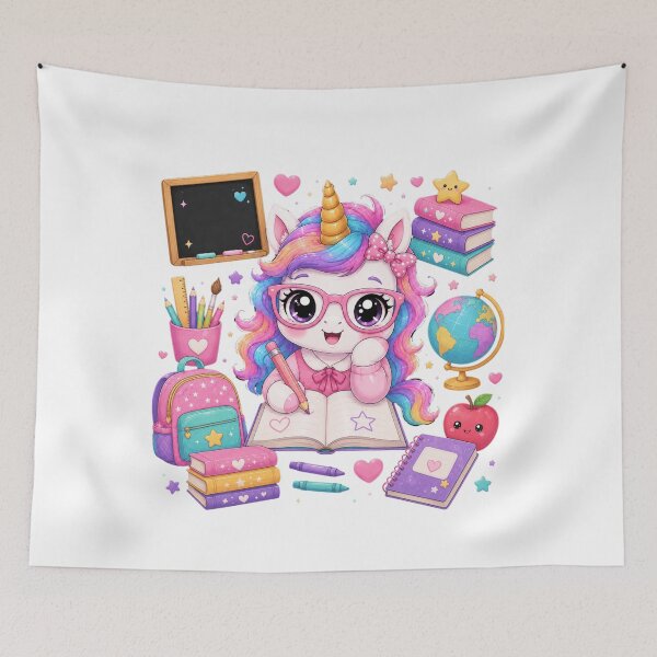 Item preview, Cute School Unicorn designed and sold by MySthore.
