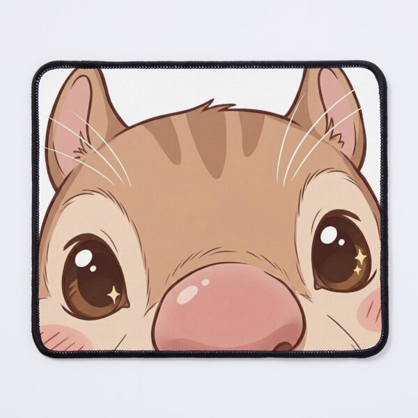 Item preview, Cute Kawaii Chipmunk Big Nose Selfie designed and sold by Be-aart-s.