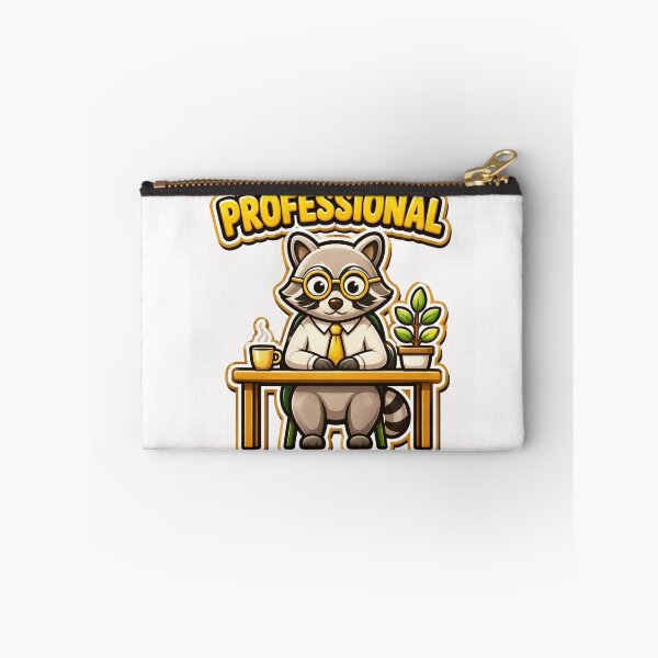 Item preview, Professional Raccoon Office Coffee Tee designed and sold by WearTheVibe Store.