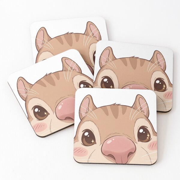 Item preview, Cute Kawaii Chipmunk Big Nose Selfie designed and sold by Be-aart-s.