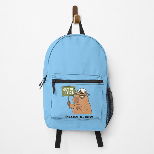 Item preview, Out Of Office People-ing Funny Capybara Introvert designed and sold by Amir Faysal.