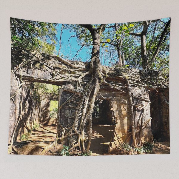 Item preview, The Nature Reclaims: Cascata das Antas Ruined Power Plant designed and sold by Juliana  Costa.