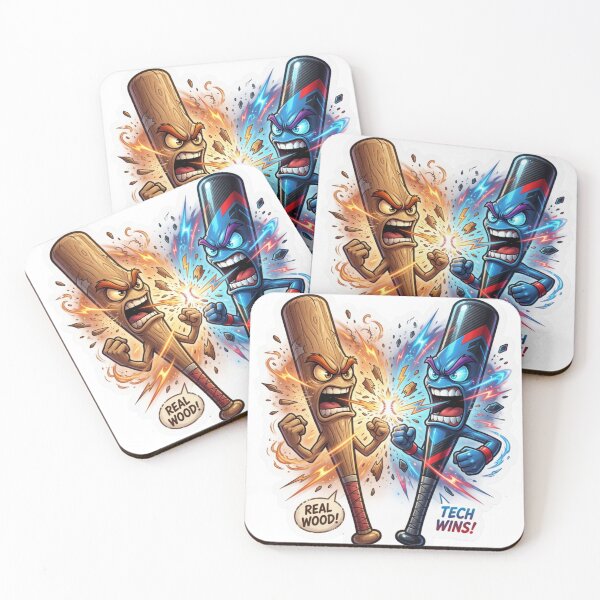 Item preview, Classic Modern Baseball Bat Rivalry designed and sold by Imaginarium of Chaos falcon88 .