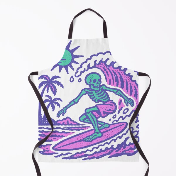 Item preview, Surfing Skeleton Summer Beach Graphic designed and sold by trajeado14.