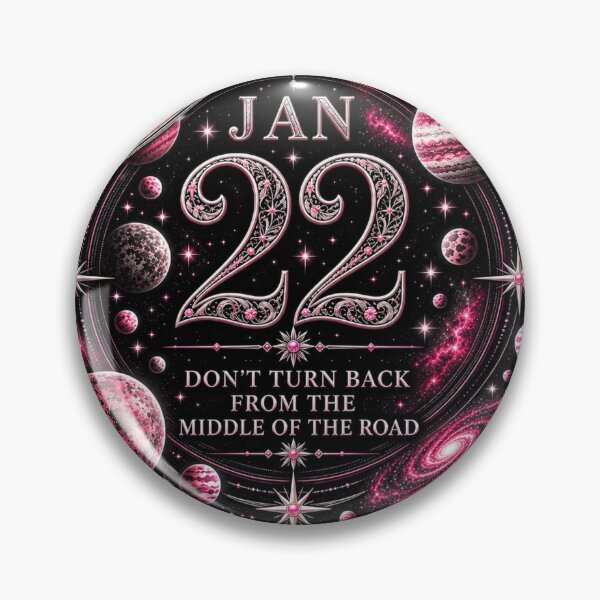 Artikelvorschau, Inspirierendes Design zum Geburtstag am 22. Januar entworfen und verkauft von LunaMoments.