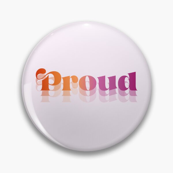 Item preview, Proud lesbian flag colours typography art | LGBT pride designed and sold by QuillPrints.