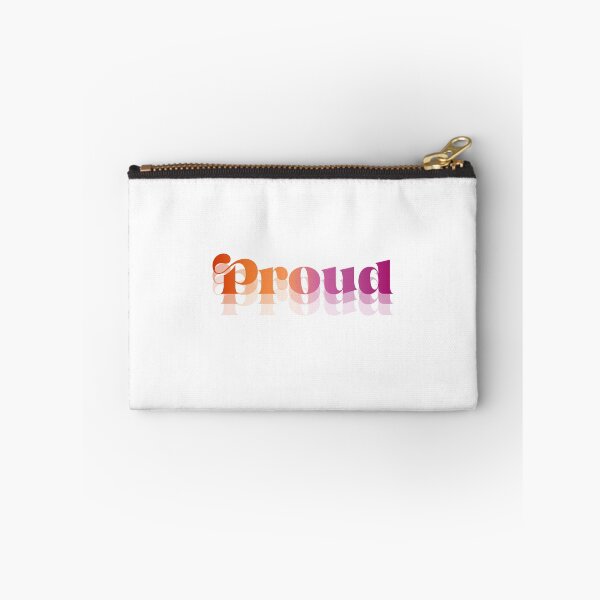 Item preview, Proud lesbian flag colours typography art | LGBT pride designed and sold by QuillPrints.