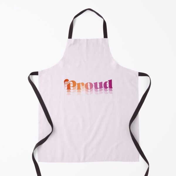 Item preview, Proud lesbian flag colours typography art | LGBT pride designed and sold by QuillPrints.