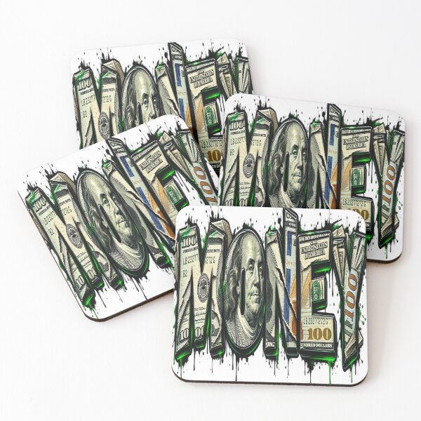 Item preview, Dollar Money Streetwear Art designed and sold by VYBORA Studio.