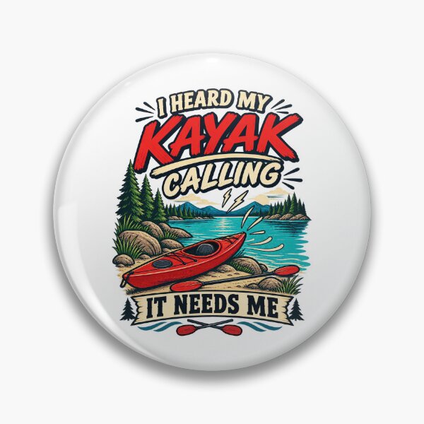 Item preview, I Heard My Kayak Calling It Needs Me  designed and sold by urbinet.