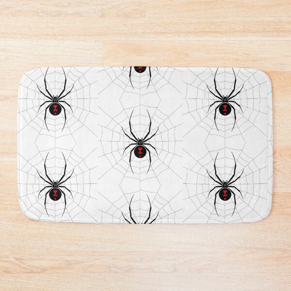 Item preview, Black widow spider in the web - Red hourglass gothic vector designed and sold by Polarisofficial.