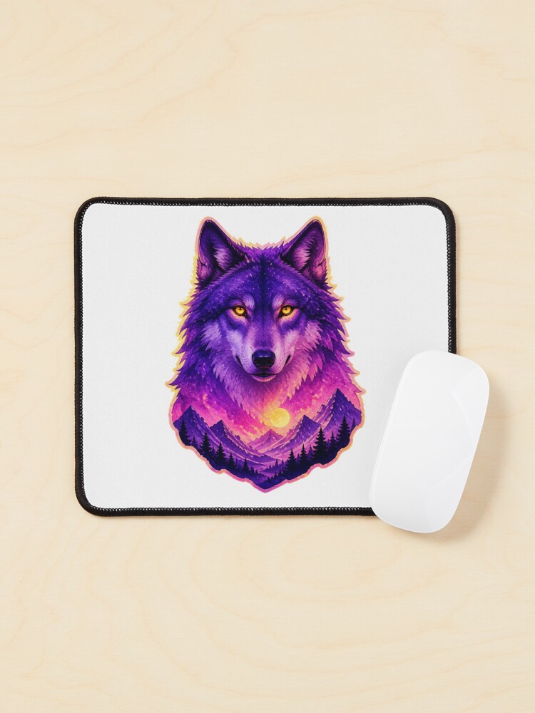 Thumbnail 1 of 5, Mouse Pad, cat designed and sold by SIMON008.