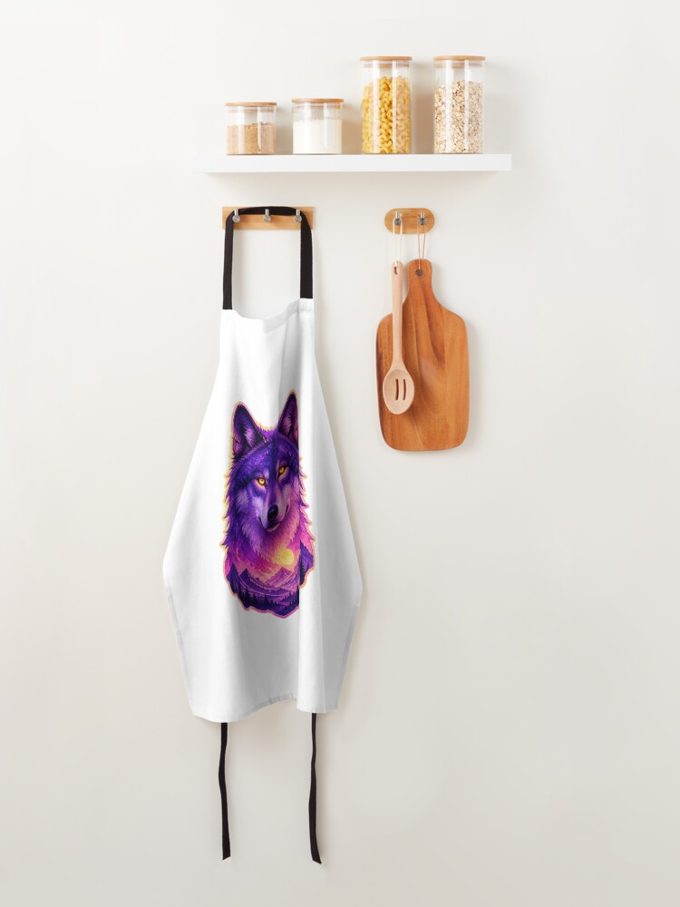 Thumbnail 4 of 6, Apron, cat designed and sold by SIMON008.