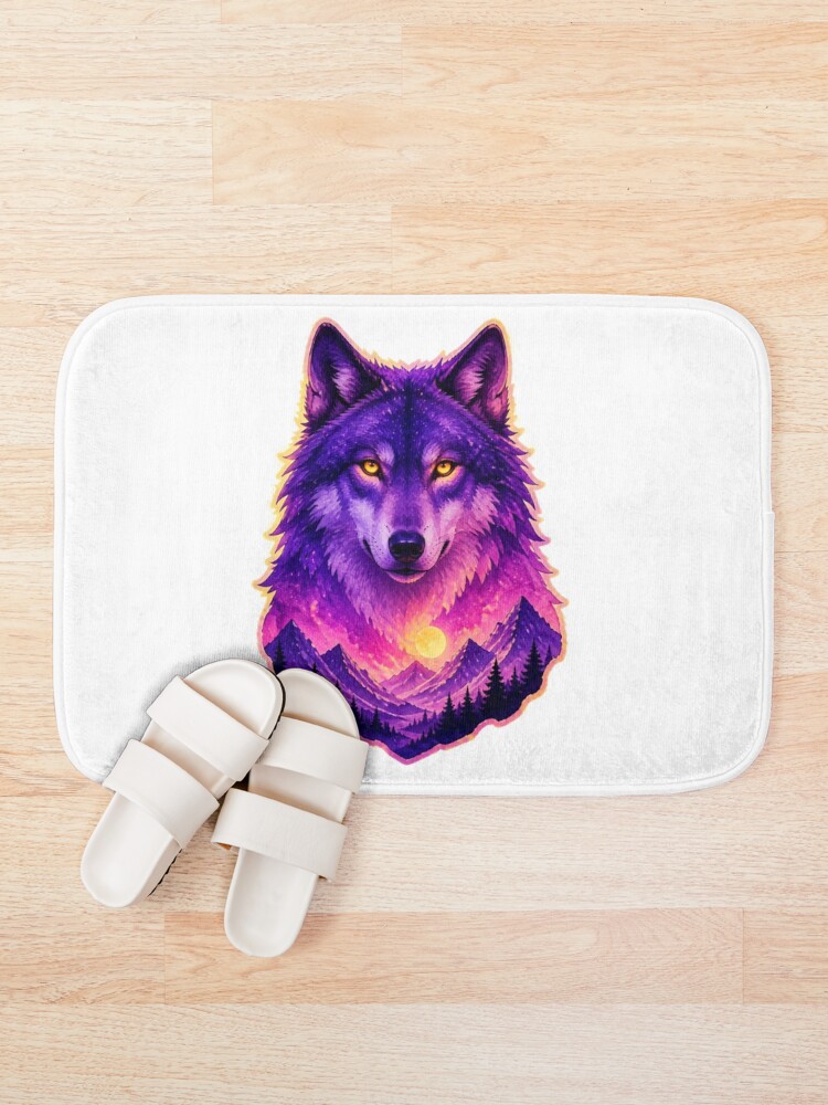 Thumbnail 1 of 6, Bath Mat, cat designed and sold by SIMON008.