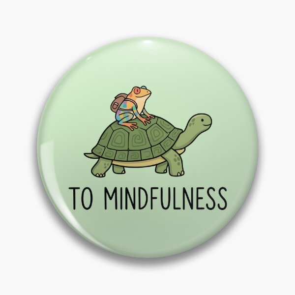 Item preview, To Mindfulness Frog Riding Turtle Backpack Travel designed and sold by Amir Faysal.