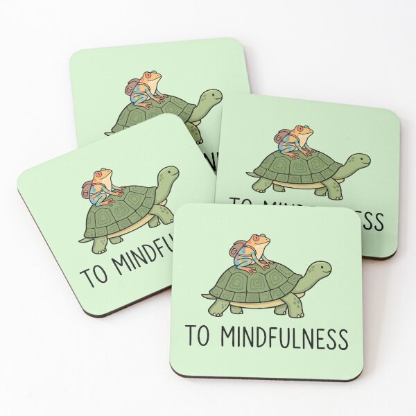 Item preview, To Mindfulness Frog Riding Turtle Backpack Travel designed and sold by Amir Faysal.