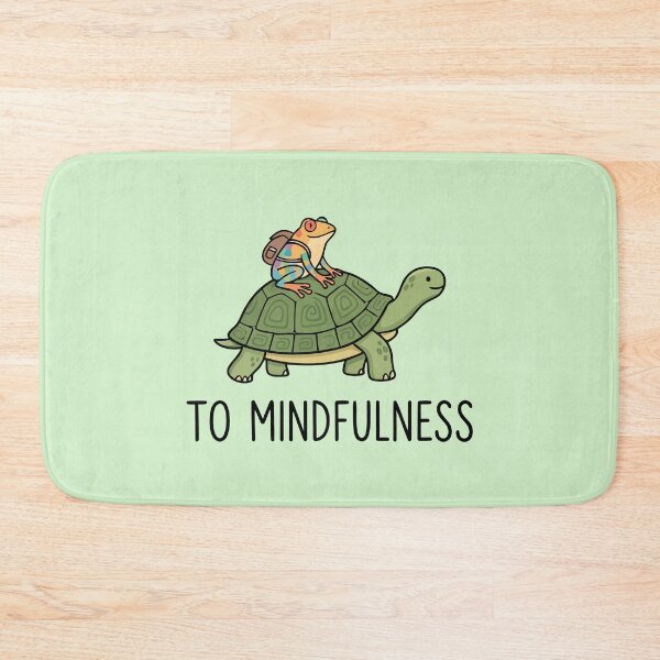 Item preview, To Mindfulness Frog Riding Turtle Backpack Travel designed and sold by Amir Faysal.