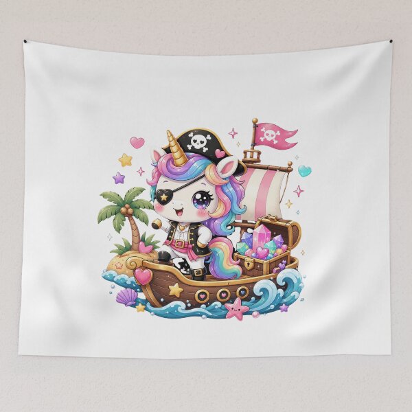Item preview, Cute Pirate Unicorn designed and sold by MySthore.