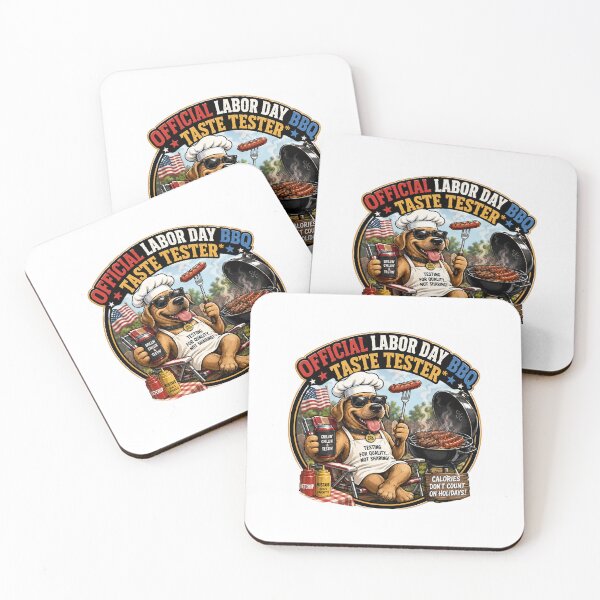Item preview, Official Labor Day BBQ Taste Tester - Funny Dog Grill Master designed and sold by FunMugsAndMore .